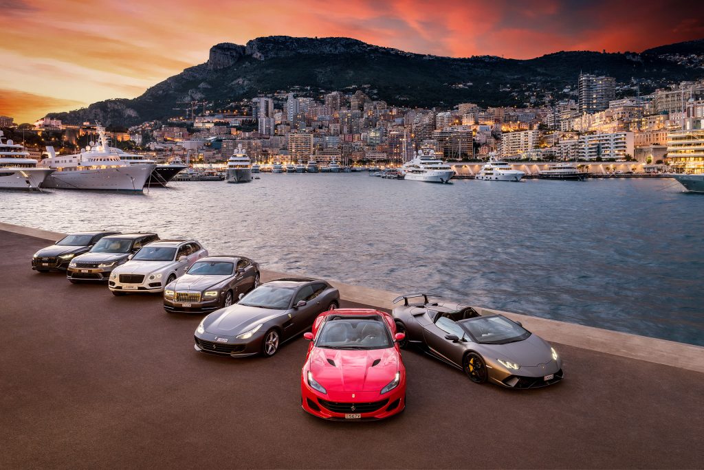 MonteCarlo Sports Car for the best supercar rental in Monaco Monte